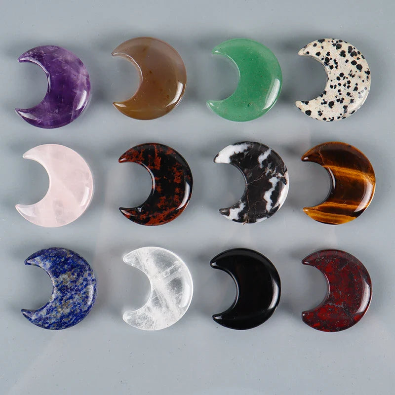 Assorted Crystal Moons