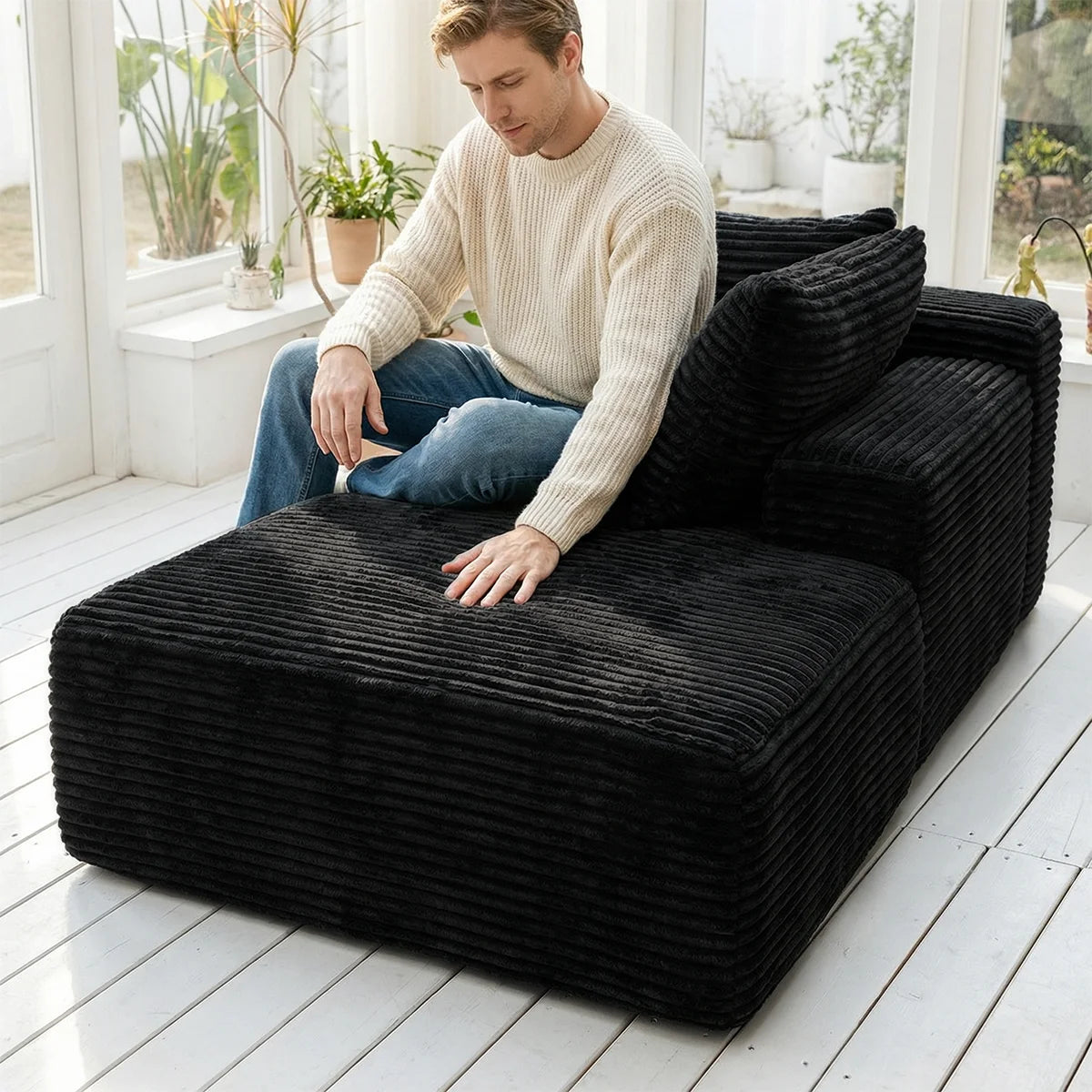 67'' Single Sofa Recliner – No Assembly, Perfect for Small Spaces