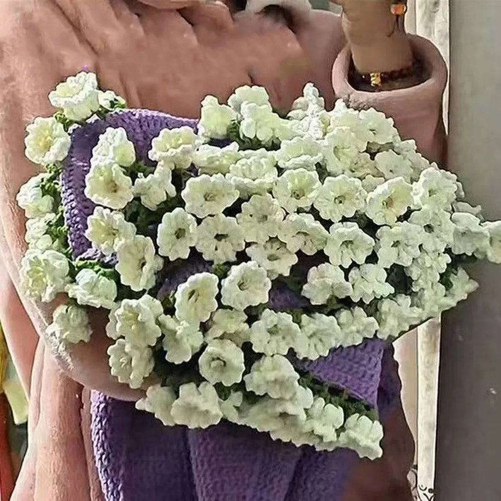 Crochet Rose Bouquet Blanket – Soft Floral Hug Blanket