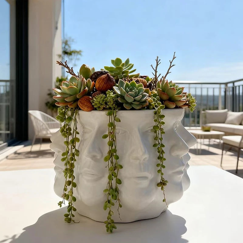Geometric Succulent Planter – Indoor & Outdoor Décor Gift