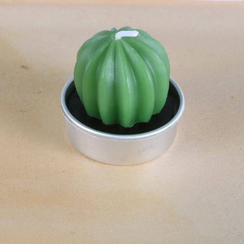 Handmade Botanical Aromatherapy Candles – Rose, Lotus & Cactus