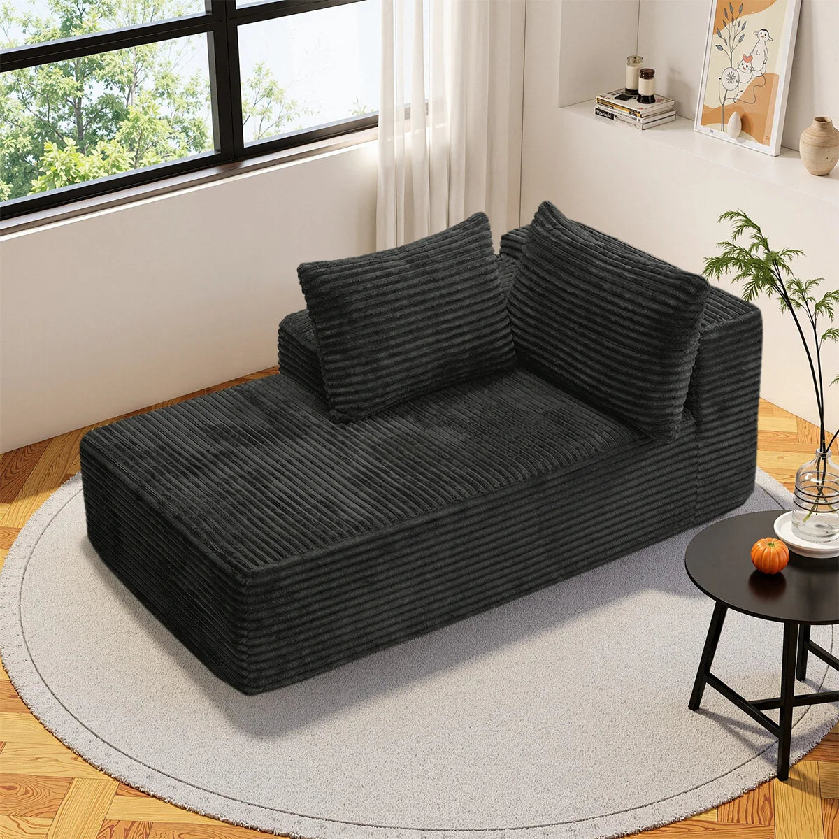 67'' Single Sofa Recliner – No Assembly, Perfect for Small Spaces