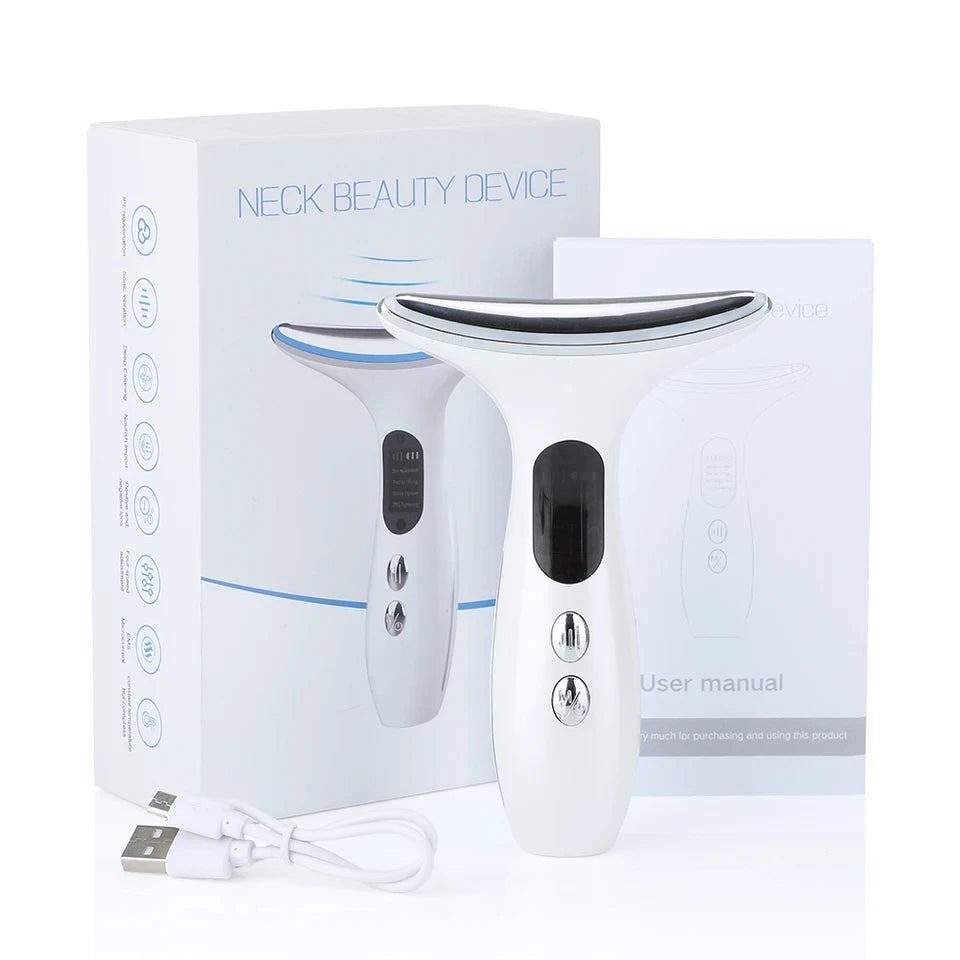 Handheld Face & Neck Massager – Beauty Device for Skin Care