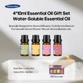 Ultrasonic Aromatherapy Diffuser – Wood Grain LED Essential Oil Mister