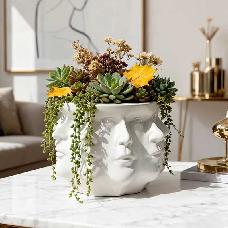 Geometric Succulent Planter – Indoor & Outdoor Décor Gift
