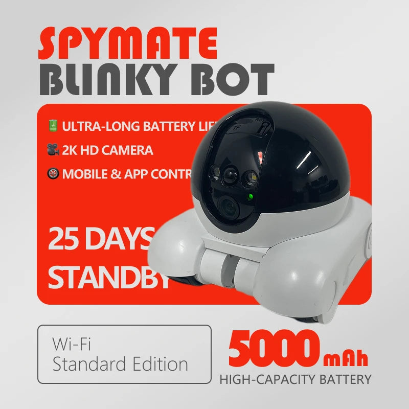 Smart 360° Pet & Baby Monitor Camera with Motion Detection
