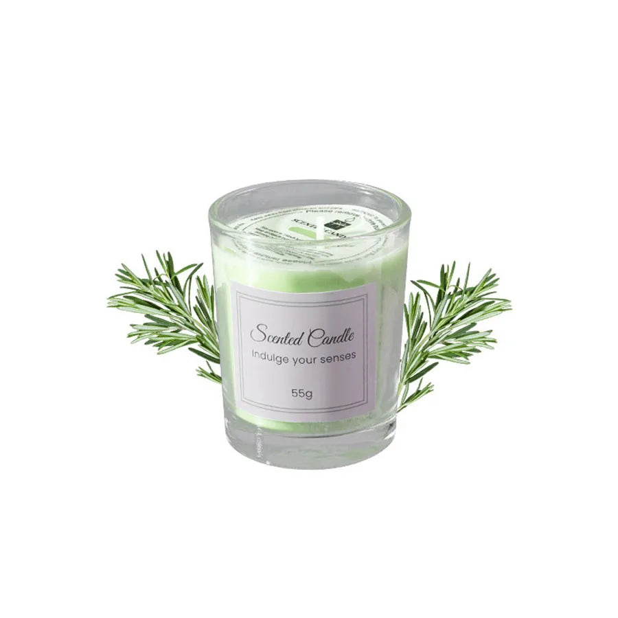 Crystal Energy Candle Gift Set – Handmade Soy Wax