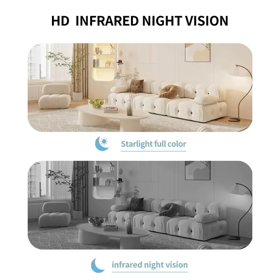 Dual-Band WiFi Pet Camera – 360° Pan & Tilt with Night Vision