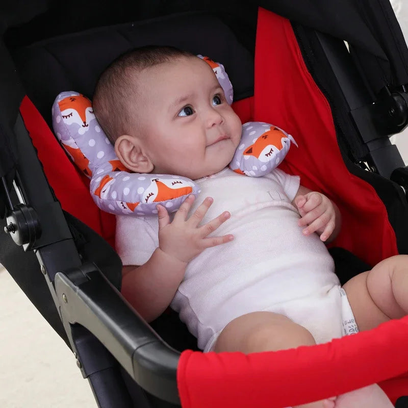 Multifunctional Baby U-Shaped Travel & Stroller Pillow