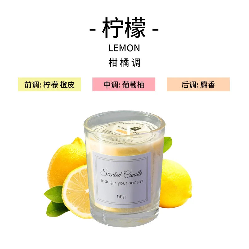 Aromatherapy Candle Gift Box – Handmade Soy Wax