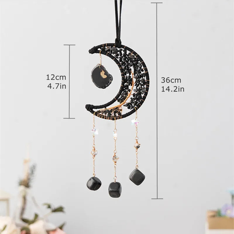 7 Chakra Tree of Life Gemstone Suncatcher – Healing Decor