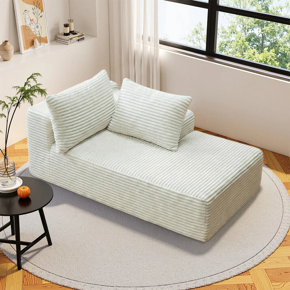 67'' Single Sofa Recliner – No Assembly, Perfect for Small Spaces