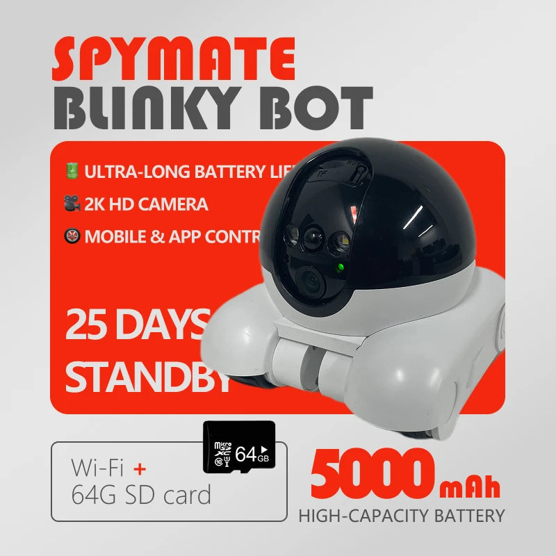 Smart 360° Pet & Baby Monitor Camera with Motion Detection