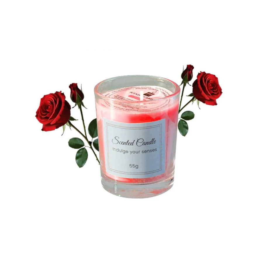 Crystal Energy Candle Gift Set – Handmade Soy Wax