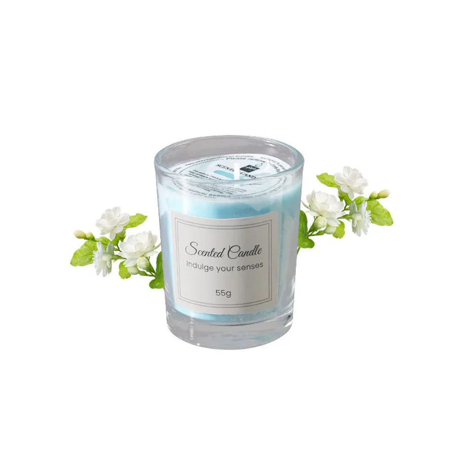 Crystal Energy Candle Gift Set – Handmade Soy Wax