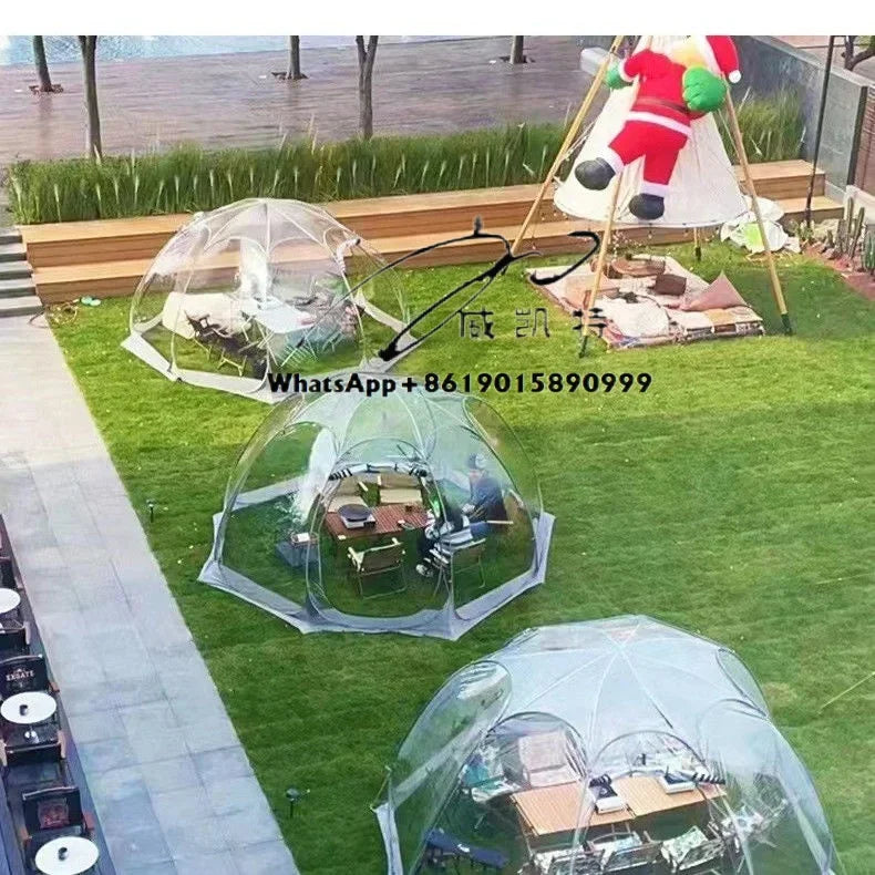 Transparent Bubble Pop-Up Tent – Glamping Under the Stars
