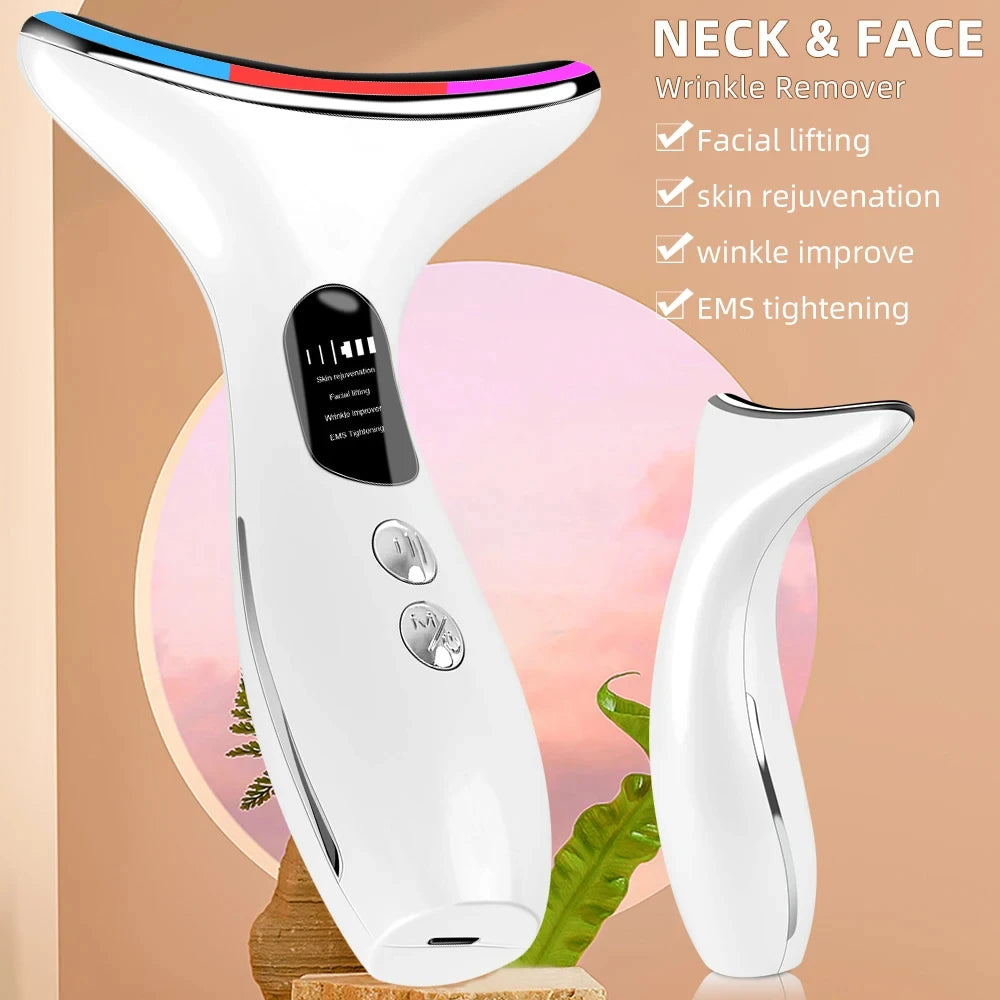Handheld Face & Neck Massager – Beauty Device for Skin Care