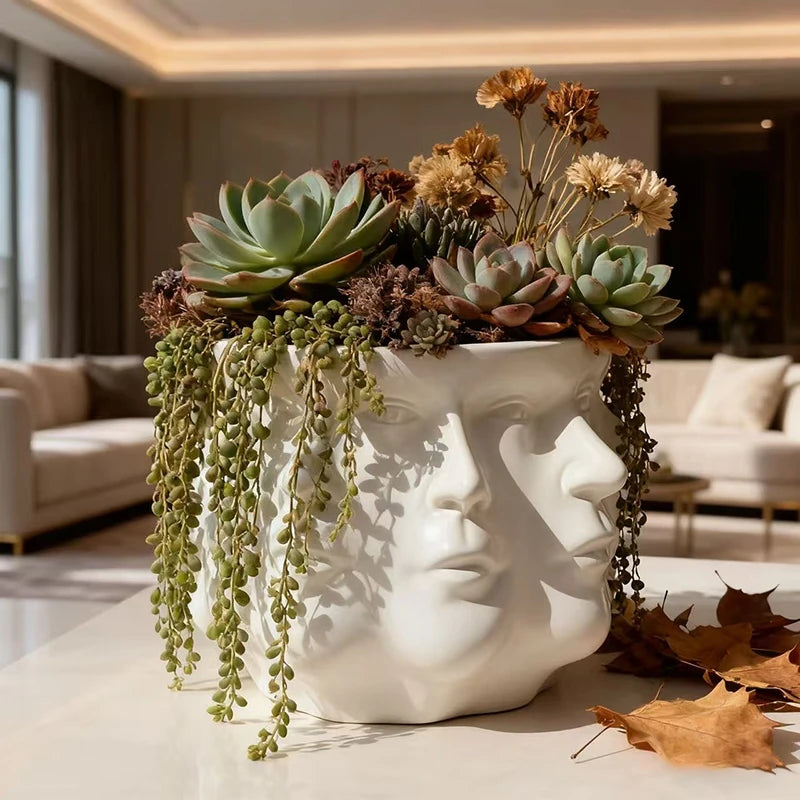Geometric Succulent Planter – Indoor & Outdoor Décor Gift