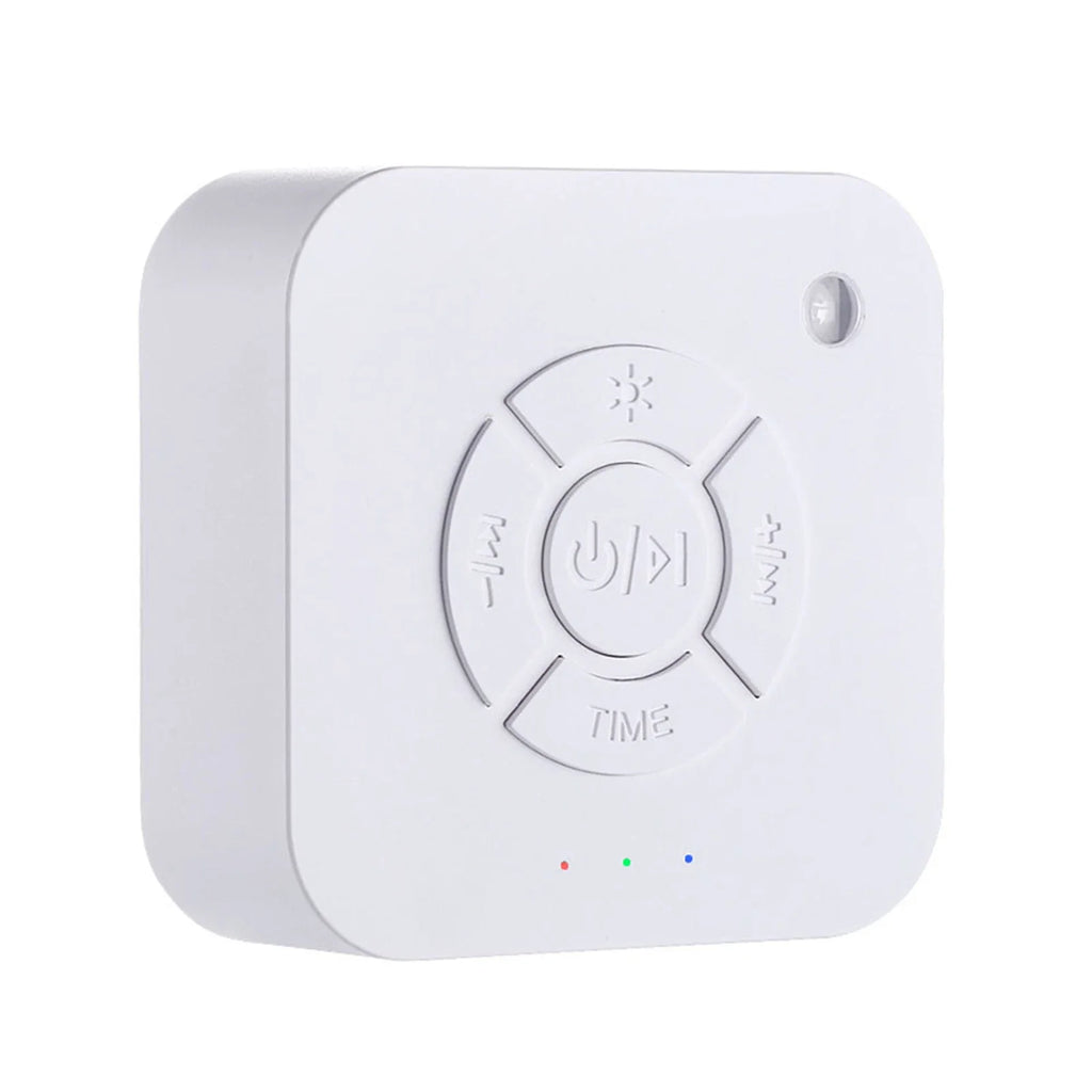 White Noise Sound Machine – 9 Soothing Sounds & Breathing Light for Baby & Travel