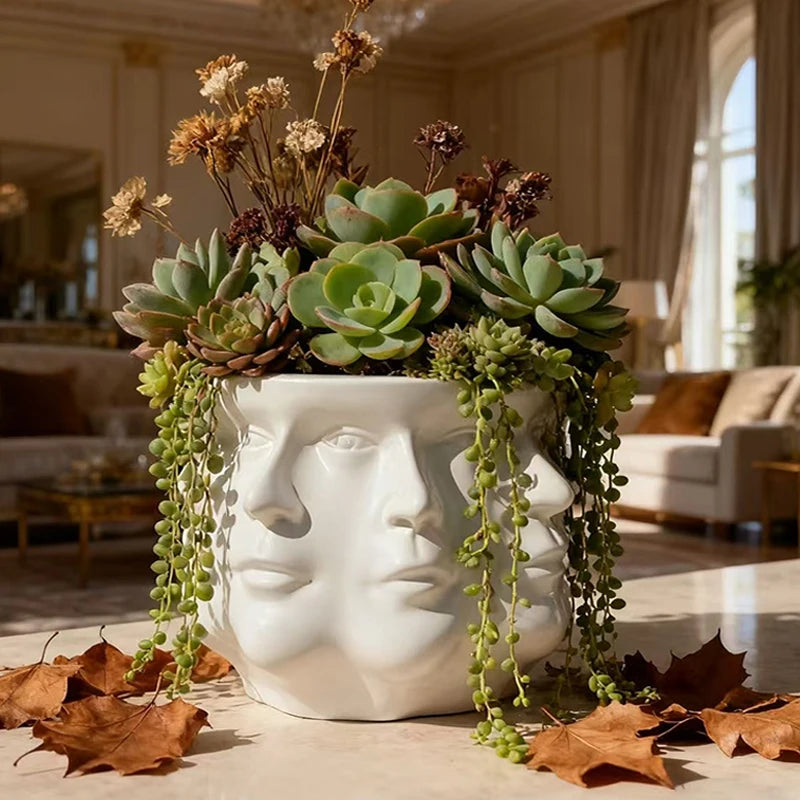 Geometric Succulent Planter – Indoor & Outdoor Décor Gift