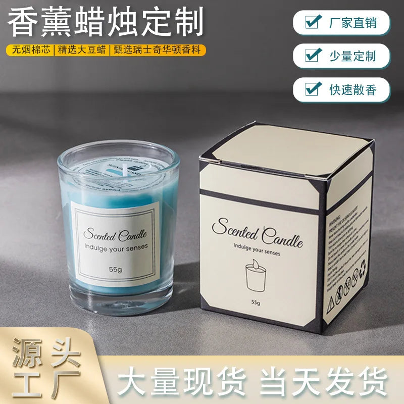 Aromatherapy Candle Gift Box – Handmade Soy Wax