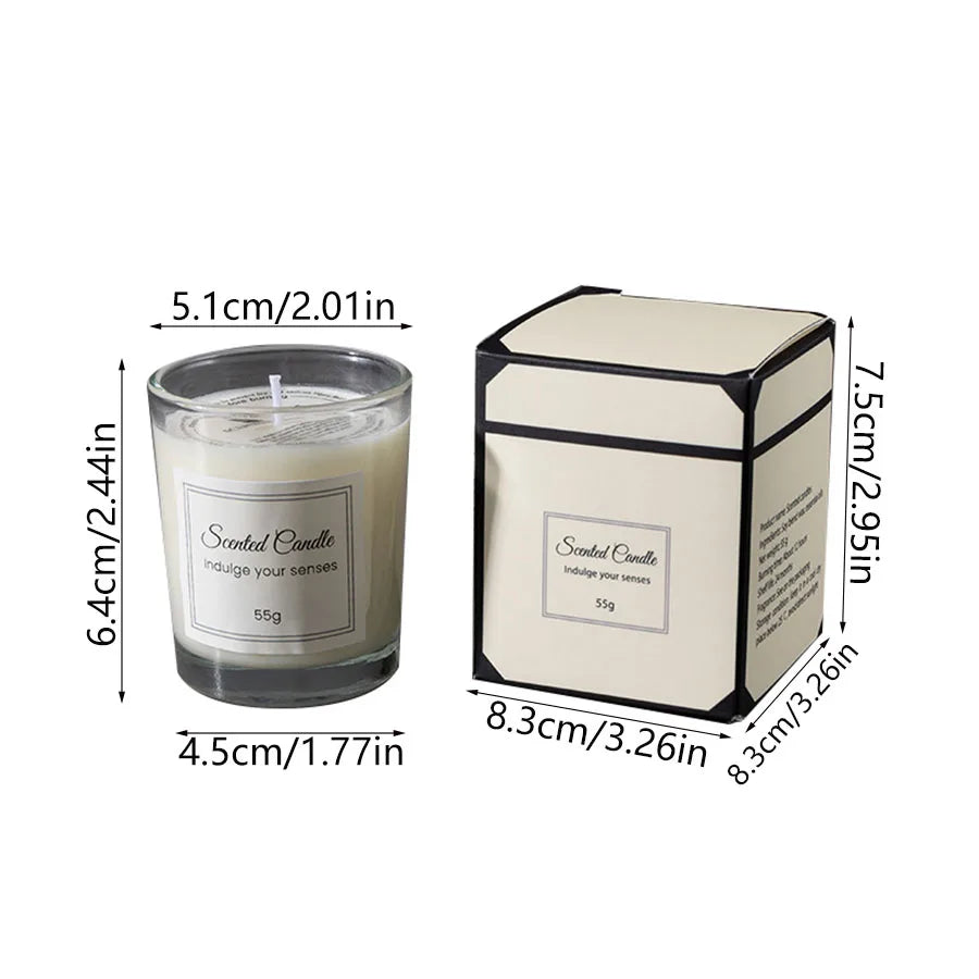 Crystal Energy Candle Gift Set – Handmade Soy Wax