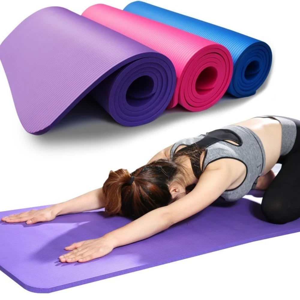Anti-Skid EVA Yoga Mat – Comfort Foam for Yoga, Pilates & Gymnastics