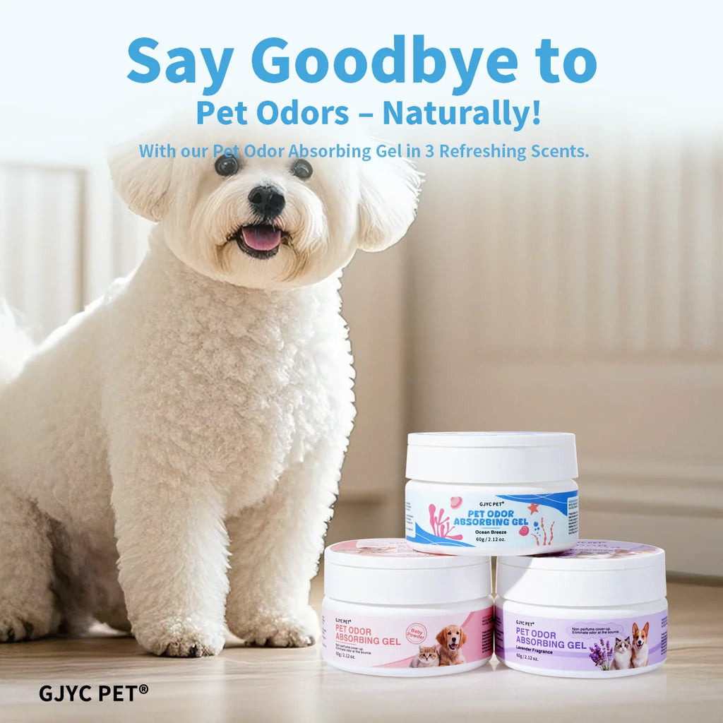 Pet Odor Eliminator Balm – Long-Lasting, Non-Toxic Baby Powder Scent