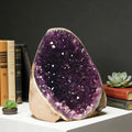 Natural Amethyst Crystal Cluster – Raw Ore Home & Garden Decor
