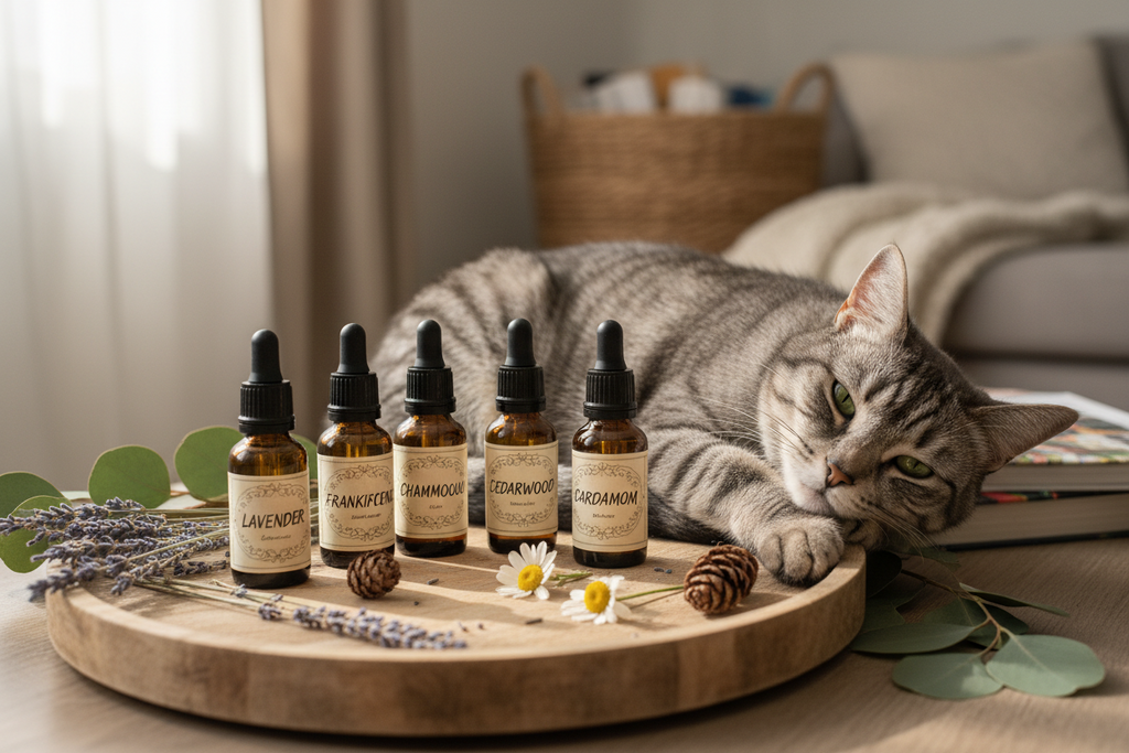 Pet-Safe Essential Oils Collection – Lavender, Frankincense & More