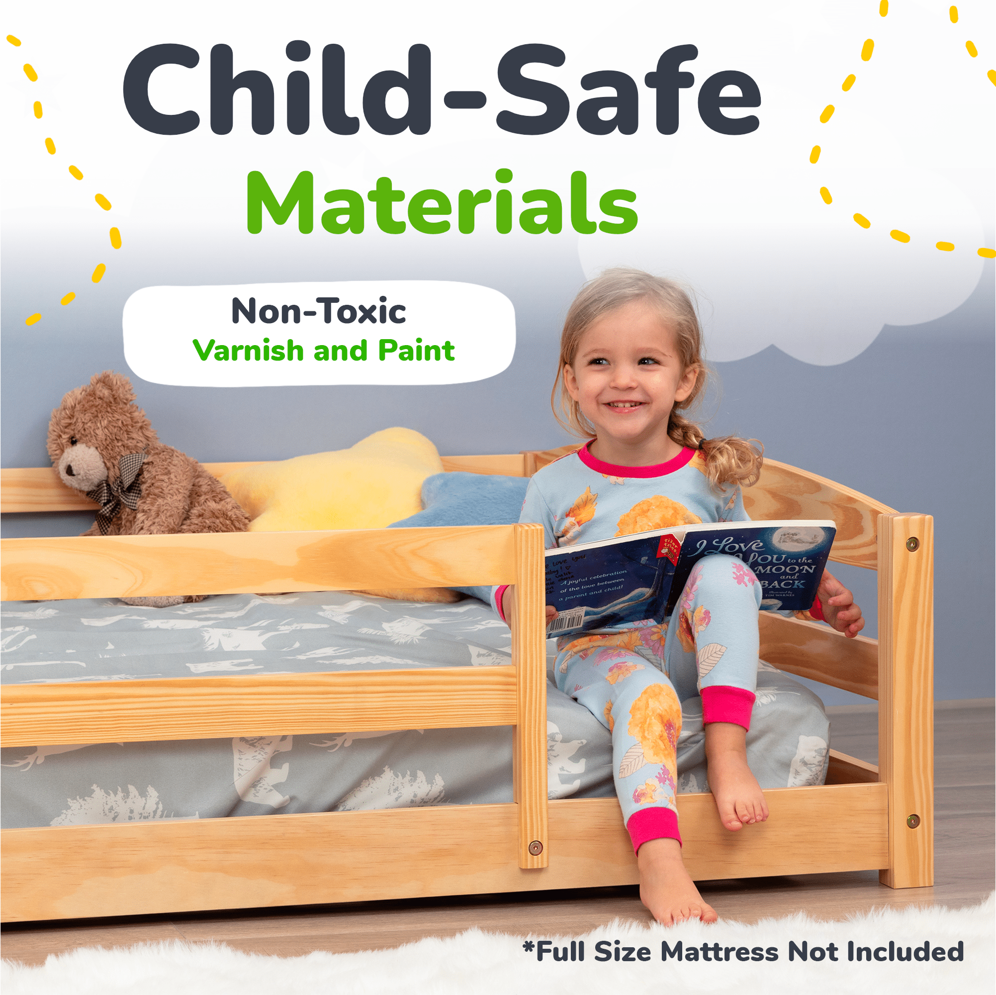 Floor Bed - Full Size - The Uplift Shop