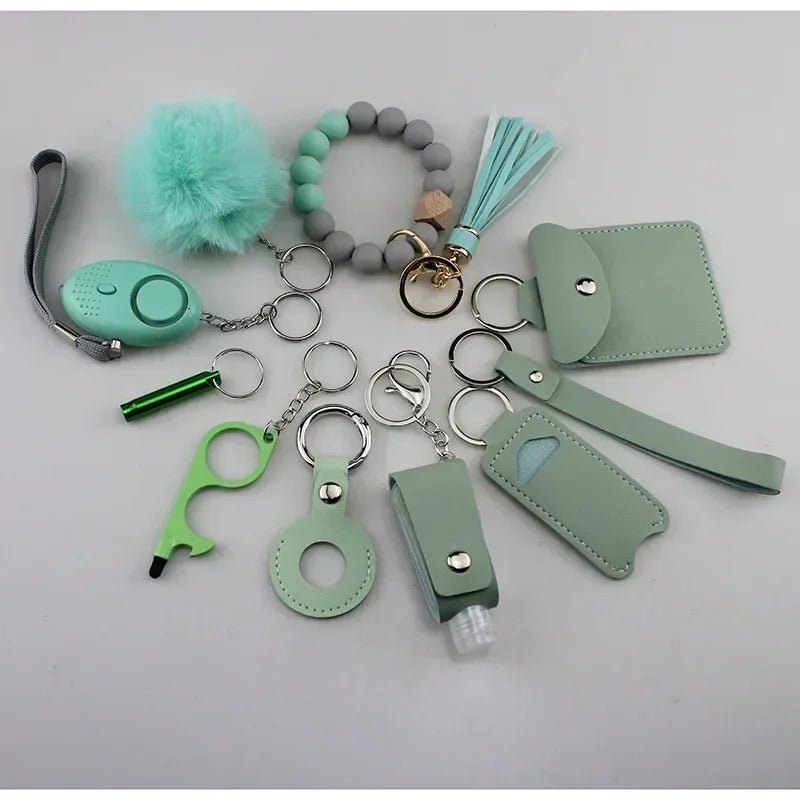 Self Defense Keychain for Women - Personal Safety Alarm with LED Light & Emergency Whistle | Protective Security Accessories - The Uplift Shop