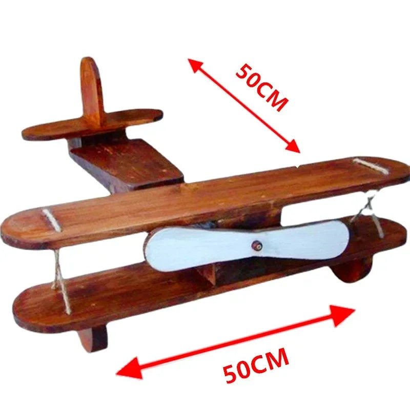 Retro Wooden Plane Baby Milestone Photo Prop - The Uplift Shop