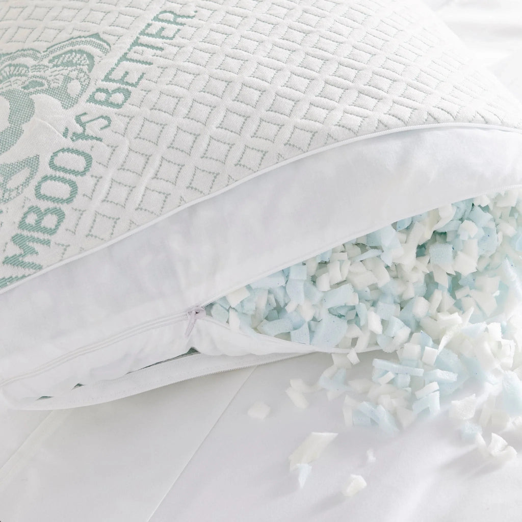 Adjustable Bamboo Cooling Pillow | Bed Pillows - The Uplift Shop