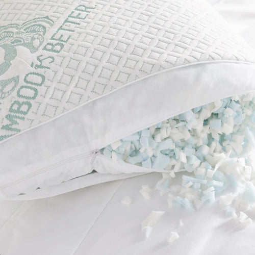Adjustable Bamboo Cooling Pillow | Bed Pillows - The Uplift Shop