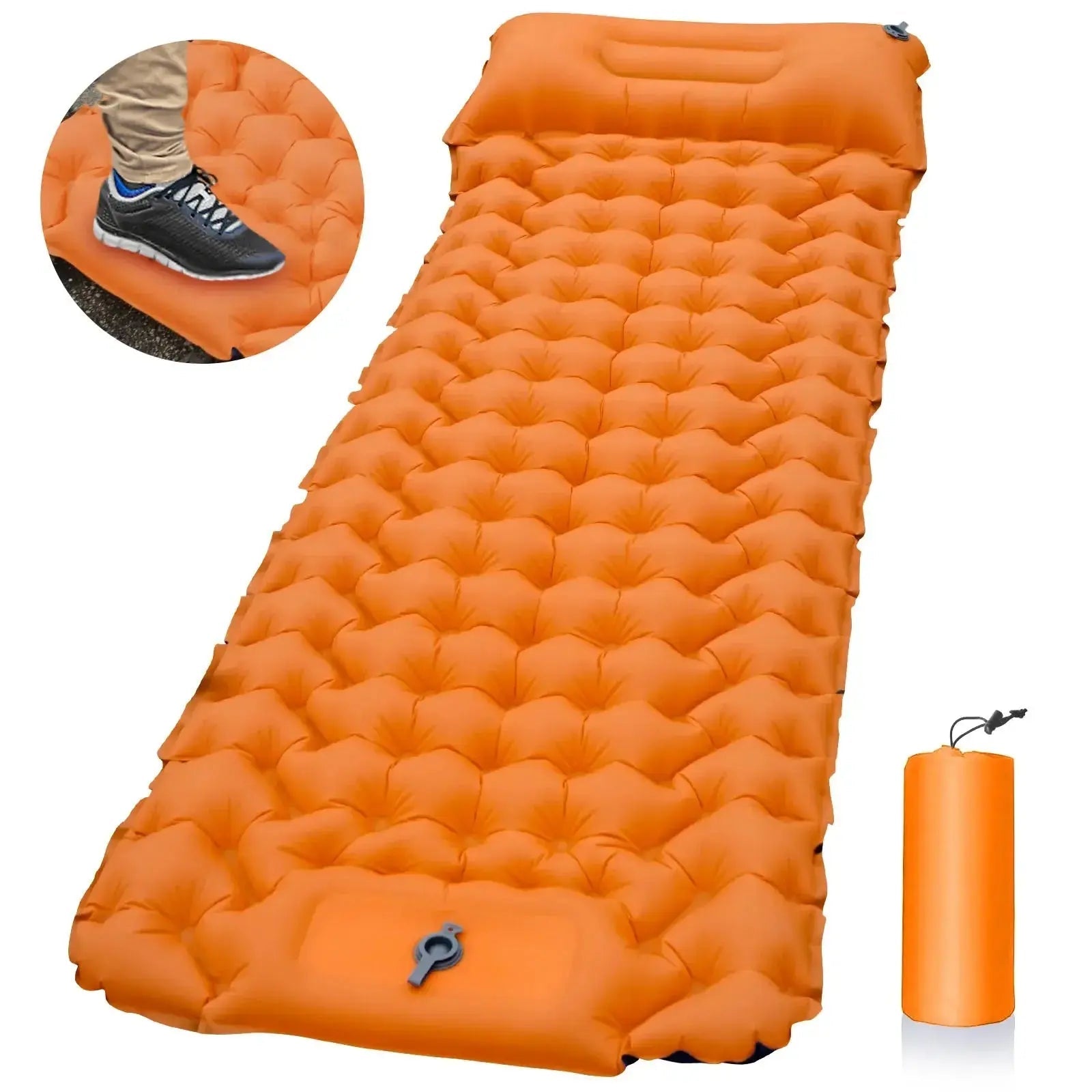 Sleeping Pad Camping Inflatable Mattress with Pillows - The Uplift Shop