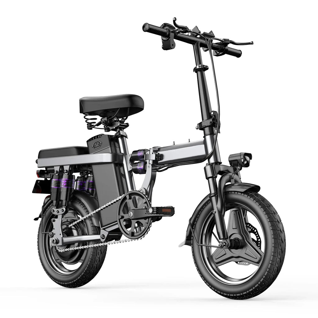 Foldable 400W Mini E - Bike – 48V Lithium Electric Bicycle for Adults - The Uplift Shop