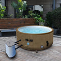 Foldable Inflatable Spa Hot Tub – Outdoor Soaking Bath for Adults - The Uplift Shop