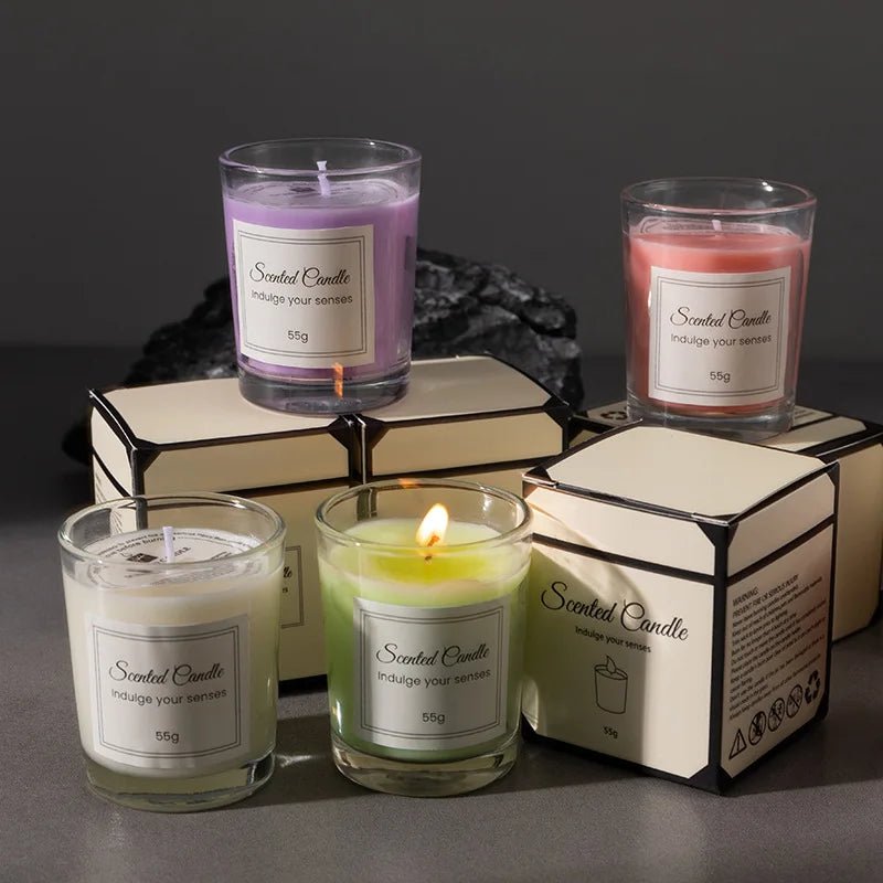 Aromatherapy Candle Gift Box – Handmade Soy Wax - The Uplift Shop