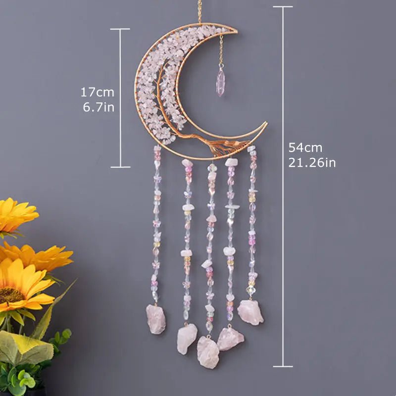 7 Chakra Tree of Life Gemstone Suncatcher – Healing Decor - The Uplift Shop
