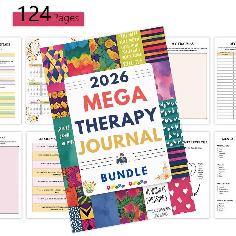 2026 Mental Wellness Journal: A Guided Weekly Diary for Emotional Healing & Self-Discovery - The Uplift Shop