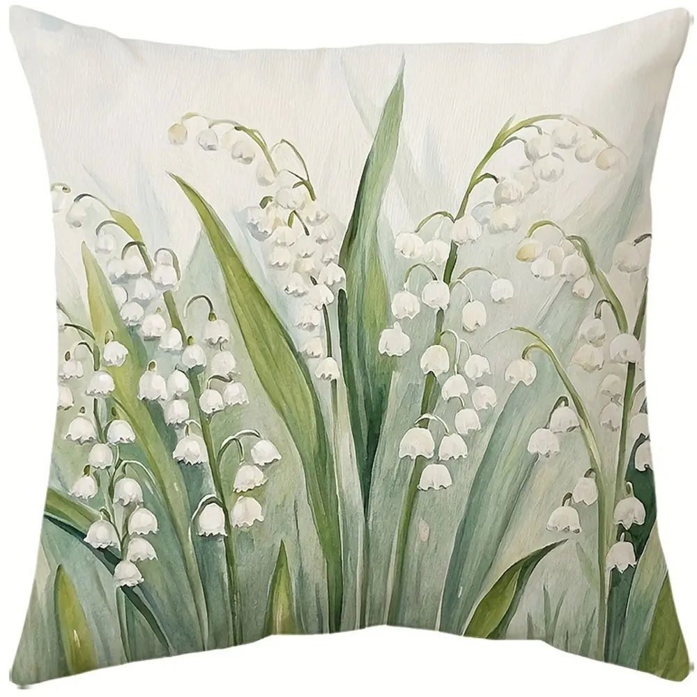 Spring Floral Cushion Cover – Sofa & Bedroom Decor - The Uplift Shop
