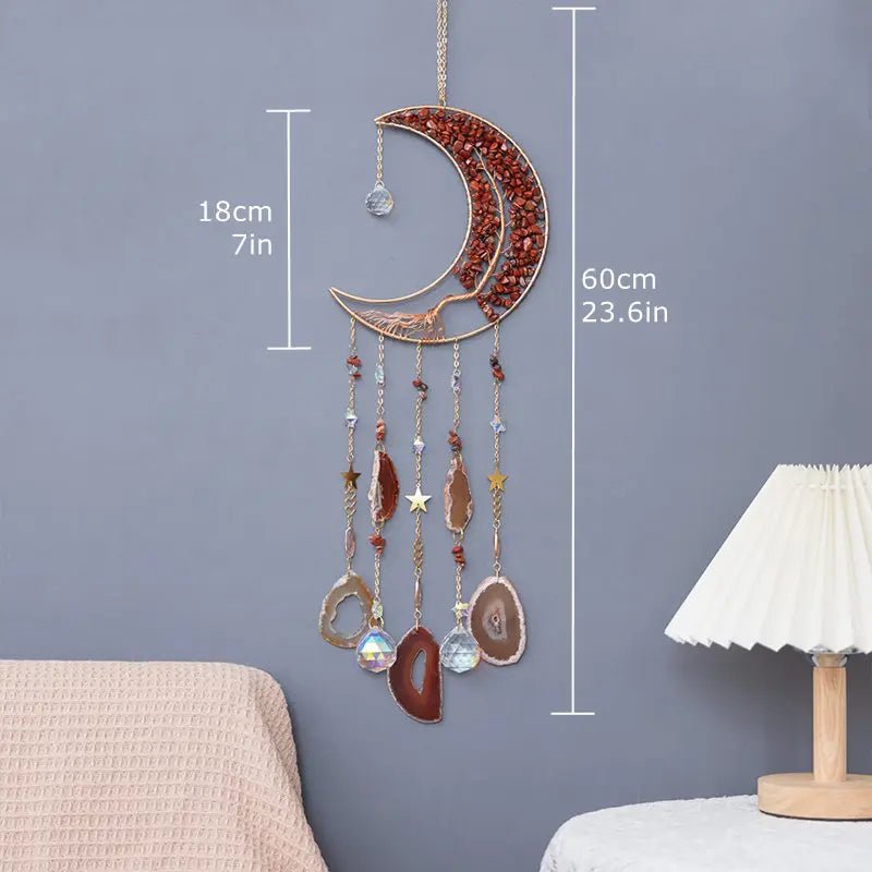 7 Chakra Tree of Life Gemstone Suncatcher – Healing Decor - The Uplift Shop