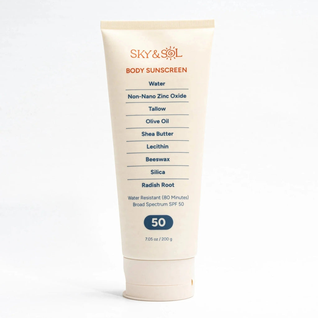 XL Sky and Sol Body Sunscreen SPF 50 (7.05 oz) - The Uplift Shop