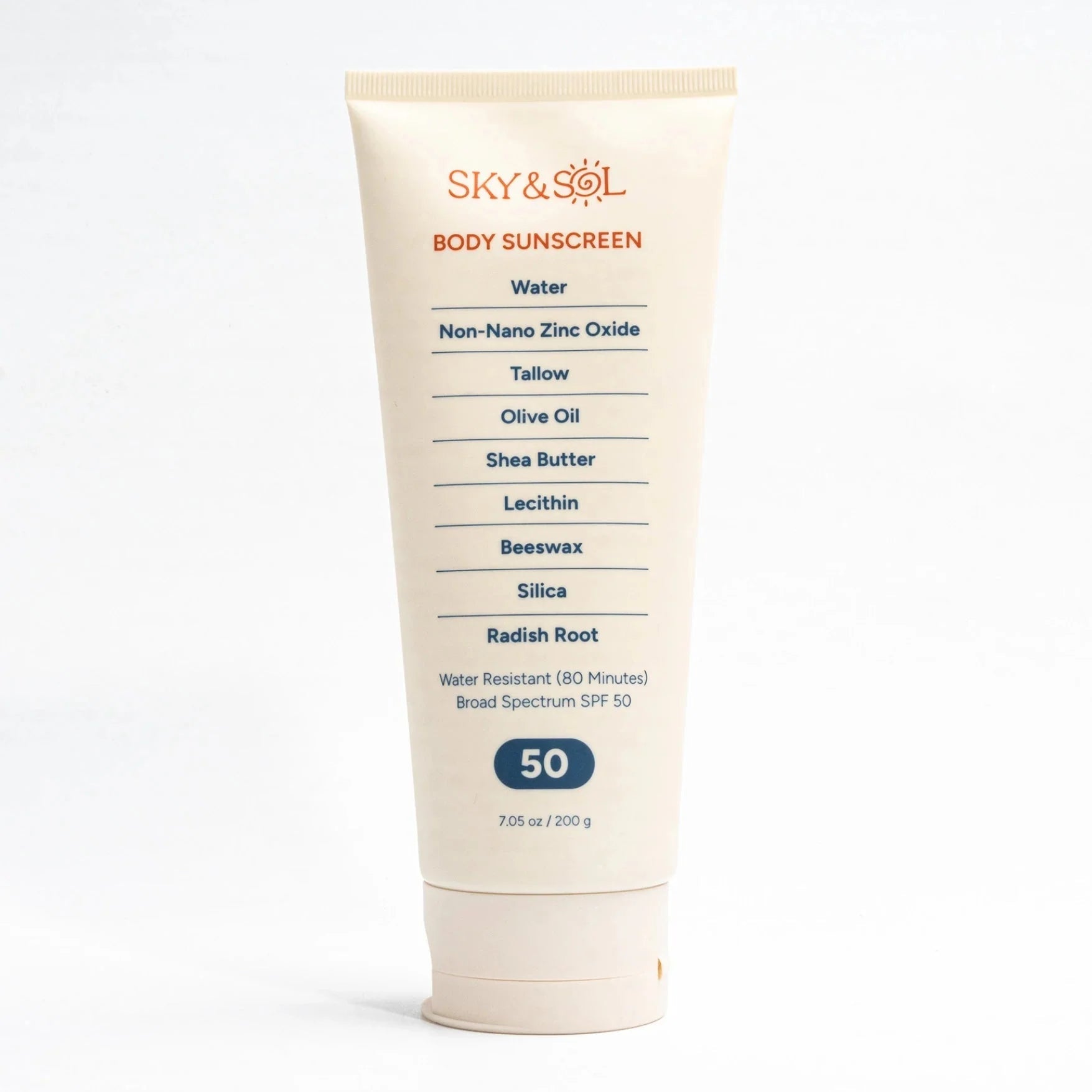 XL Sky and Sol Body Sunscreen SPF 50 (7.05 oz) - The Uplift Shop
