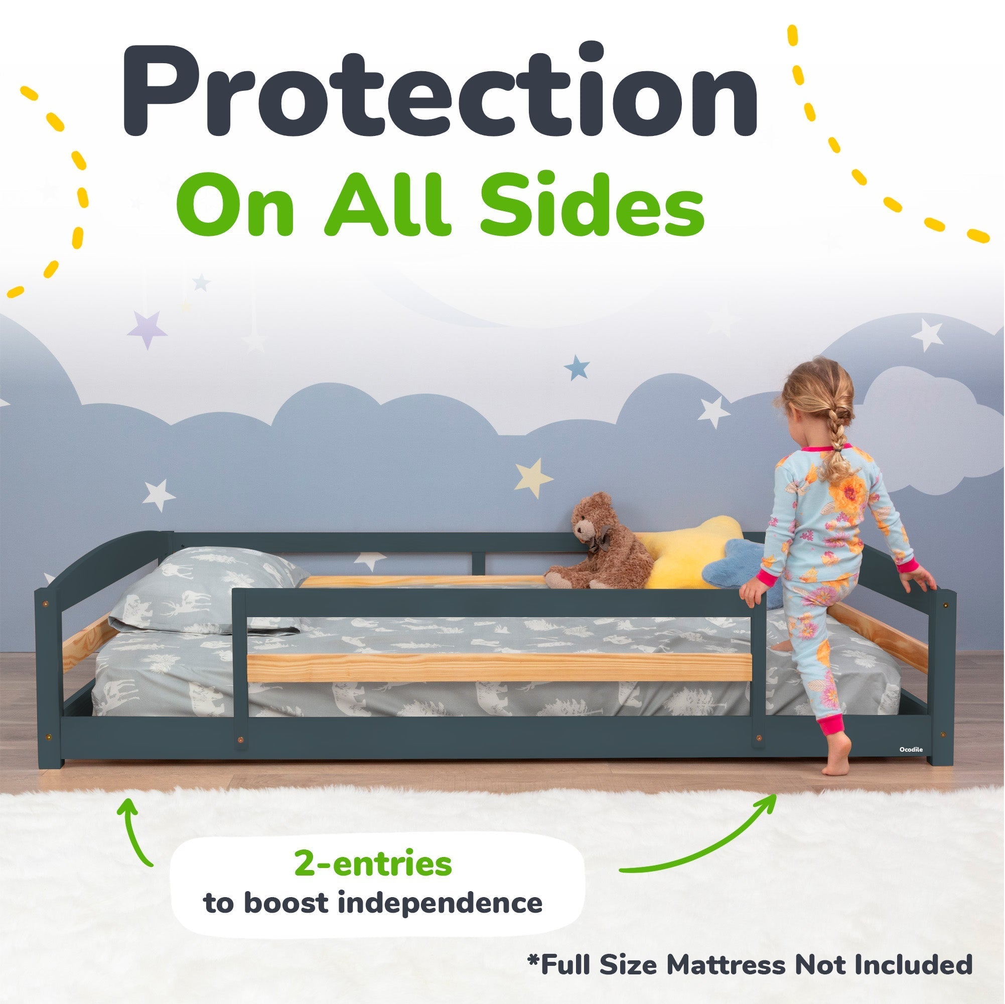 Floor Bed - Full Size - The Uplift Shop