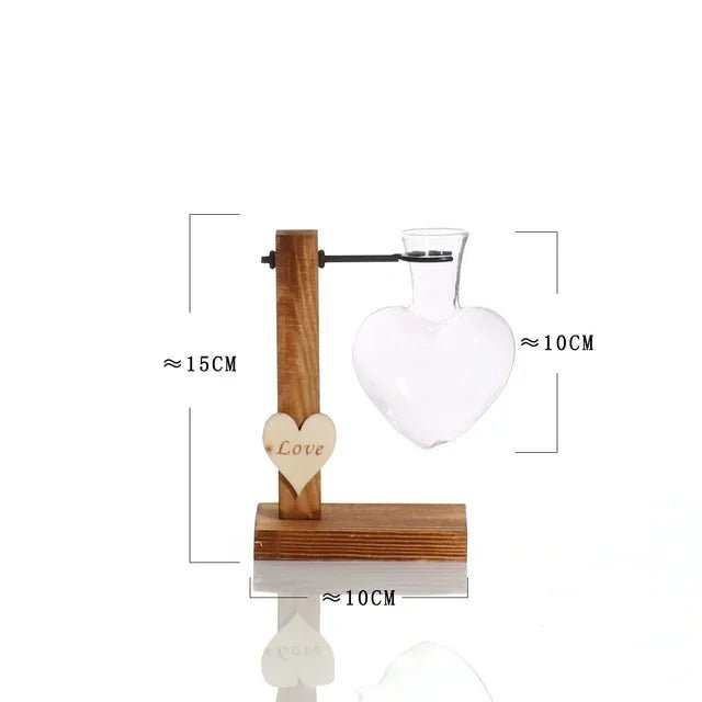 Vintage Glass Bulb Propagation Vase – Desktop Plant Terrarium - The Uplift Shop