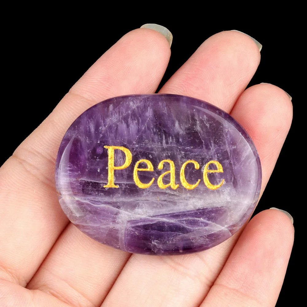 Healing Crystal Ellipse Ornament – Feng Shui Energy Decor - The Uplift Shop