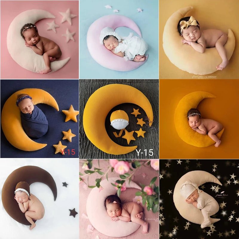 Moon & Stars Newborn Photography Props Set (6pcs) - The Uplift Shop