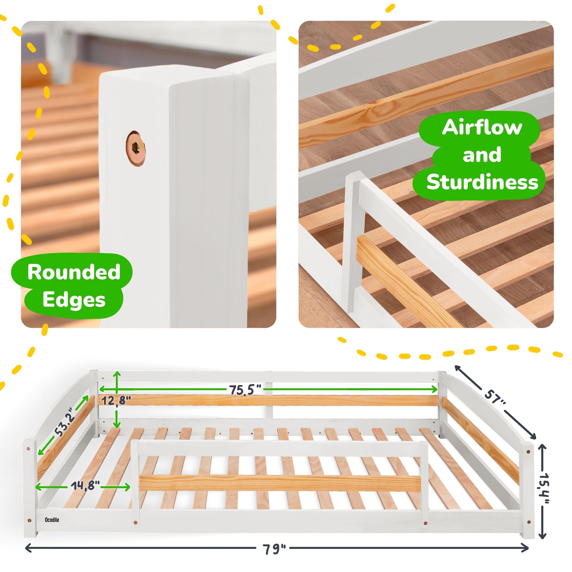 Floor Bed - Full Size - The Uplift Shop